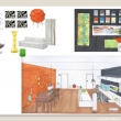 byt s finannm limitem: barevn studie